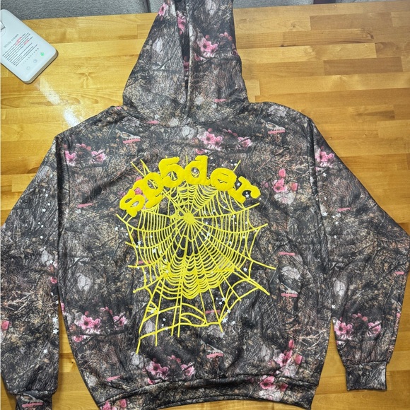 Camo spyder hoodie size L and S brand new